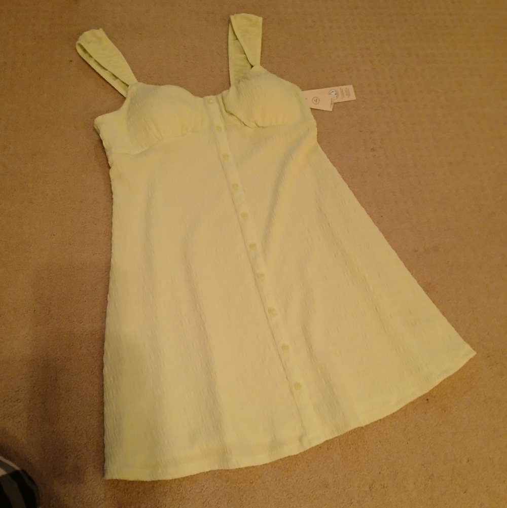 No Boundries Yellow Sundress New With Tags Size Meduim